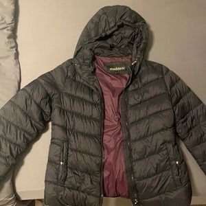 Juniors pack able puffer jacket